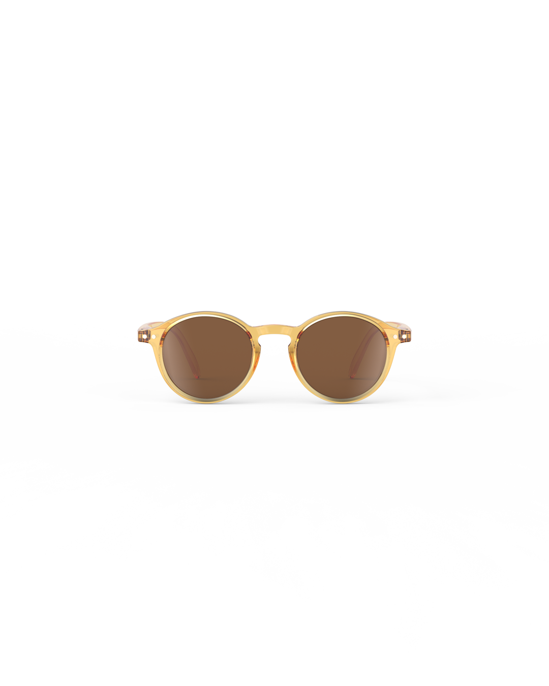 Lunettes solaires enfant Izipizi Golden Canyon forme D Kids vue de face
