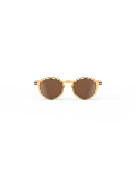 Lunettes solaires enfant Izipizi Golden Canyon forme D Kids vue de face