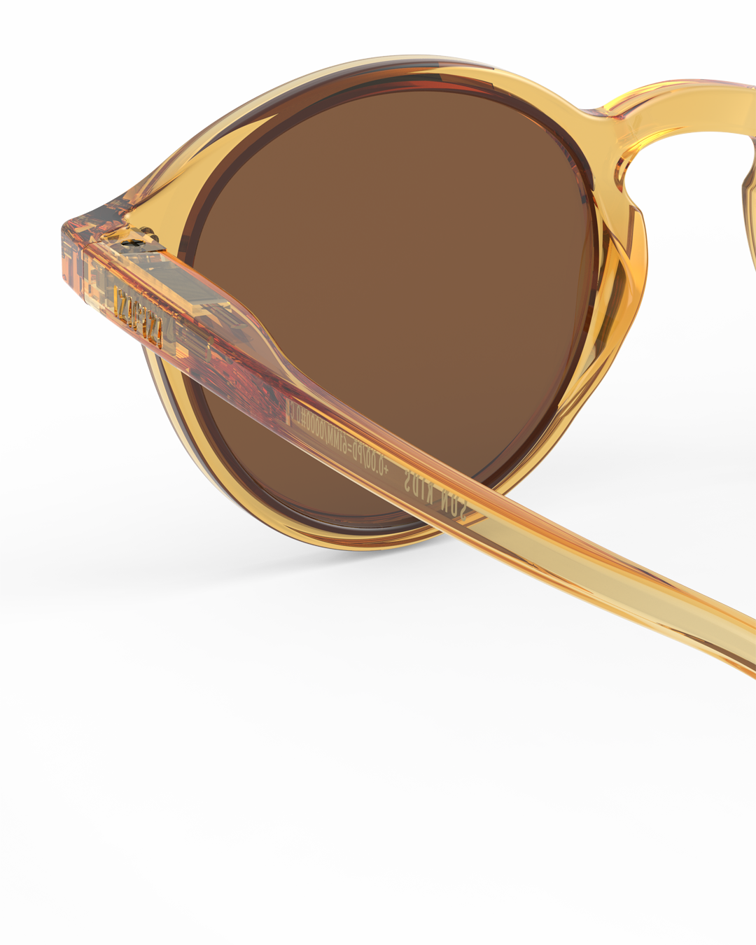 Lunettes solaires enfant Izipizi Golden Canyon forme D Kids detail
