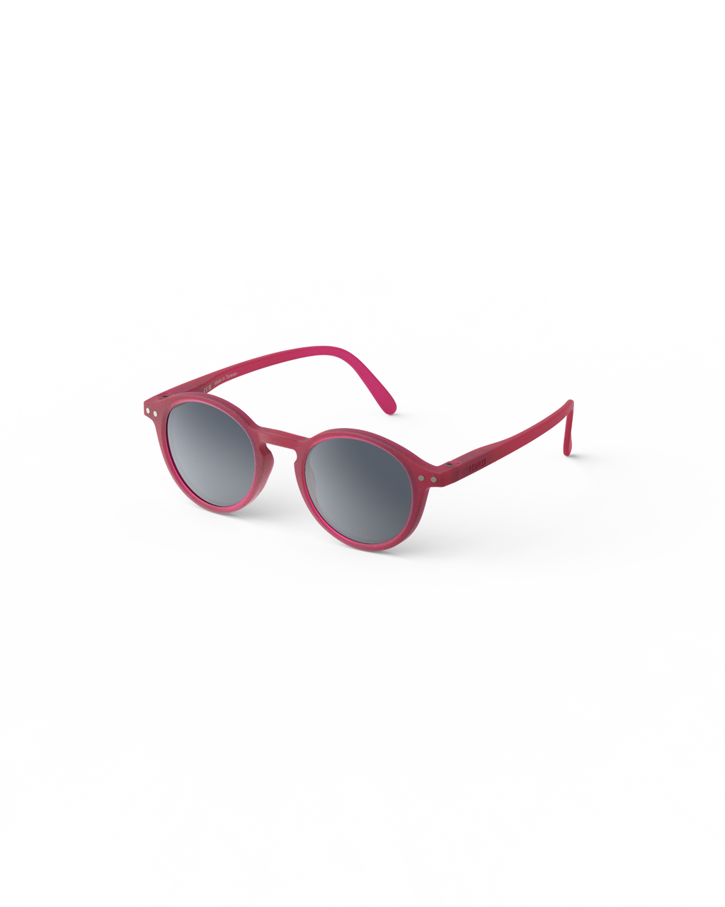 Lunettes solaires enfant Izipizi Cranberry forme D Kids vue de dos