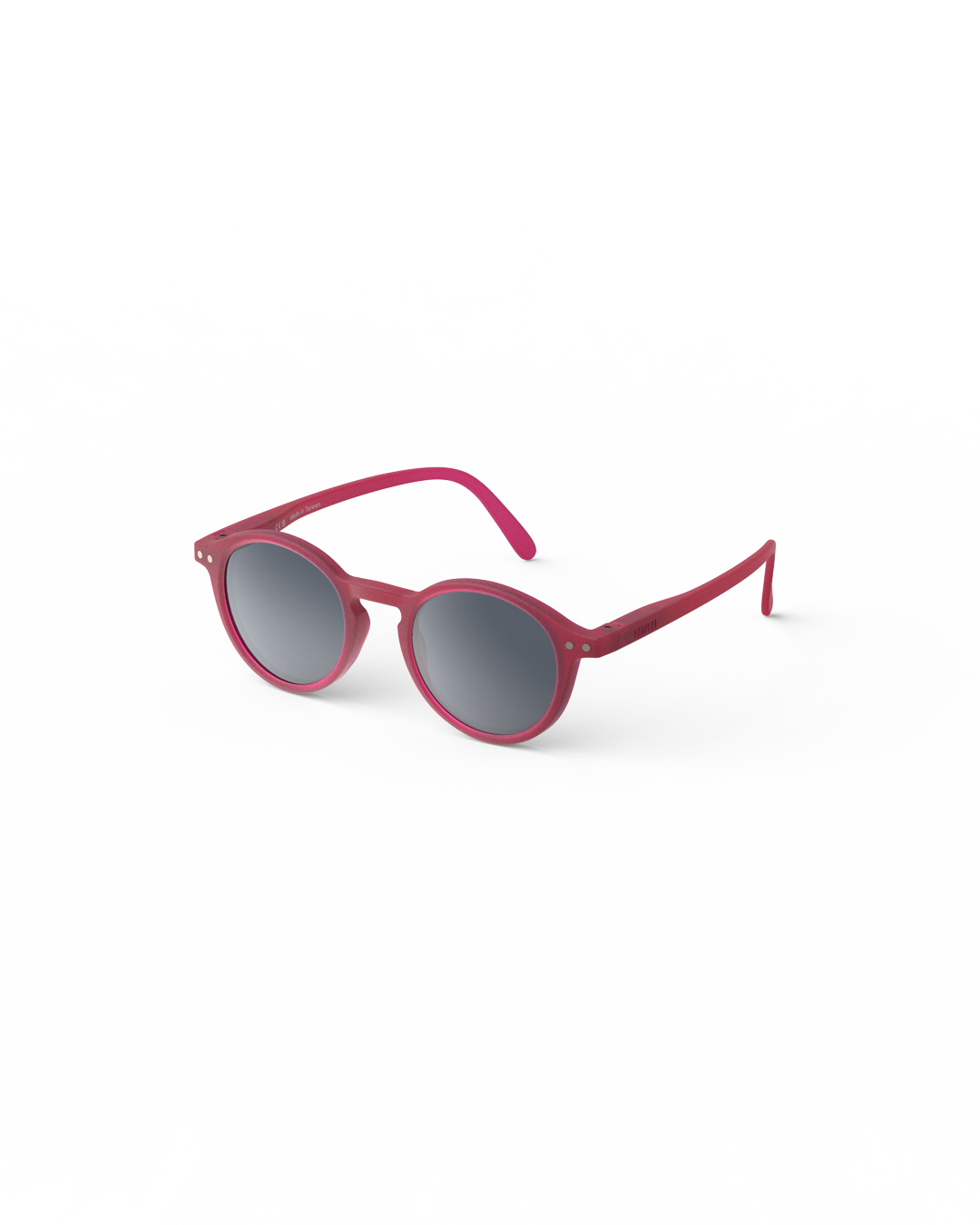 Lunettes solaires enfant Izipizi Cranberry forme D Kids vue de dos