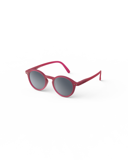 Lunettes solaires enfant Izipizi Cranberry forme D Kids vue de dos