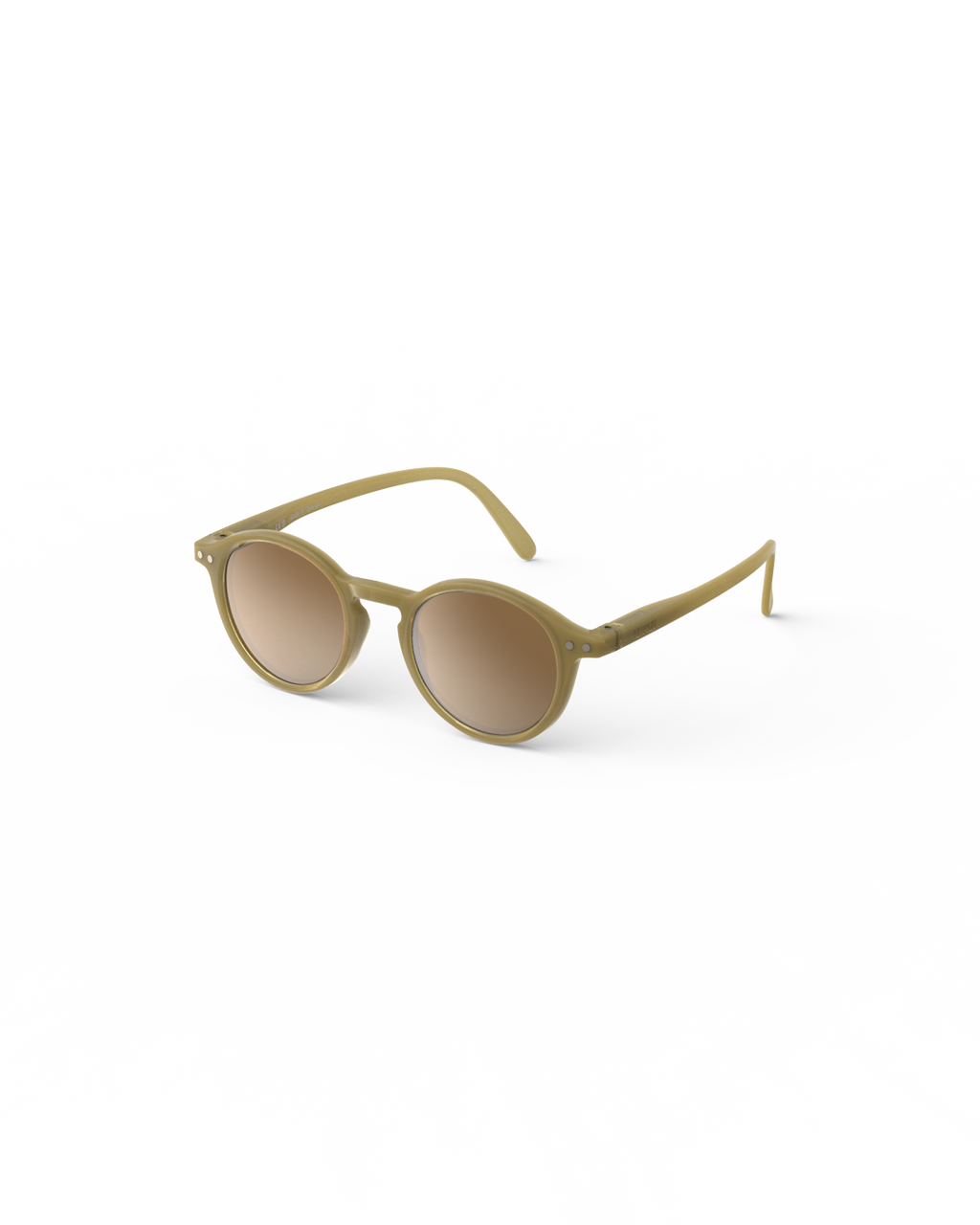 Lunettes solaires enfant Izipizi Olive forme D Kids vue de dos