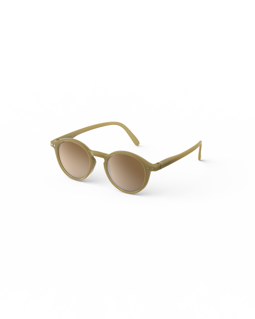 Lunettes solaires enfant Izipizi Olive forme D Kids Plus vue de dos