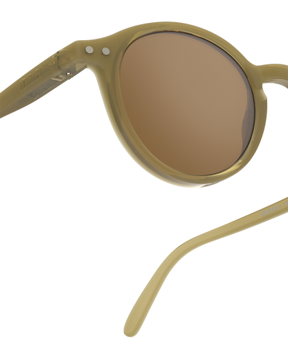 Lunettes solaires enfant Izipizi Olive forme D Kids detail monture