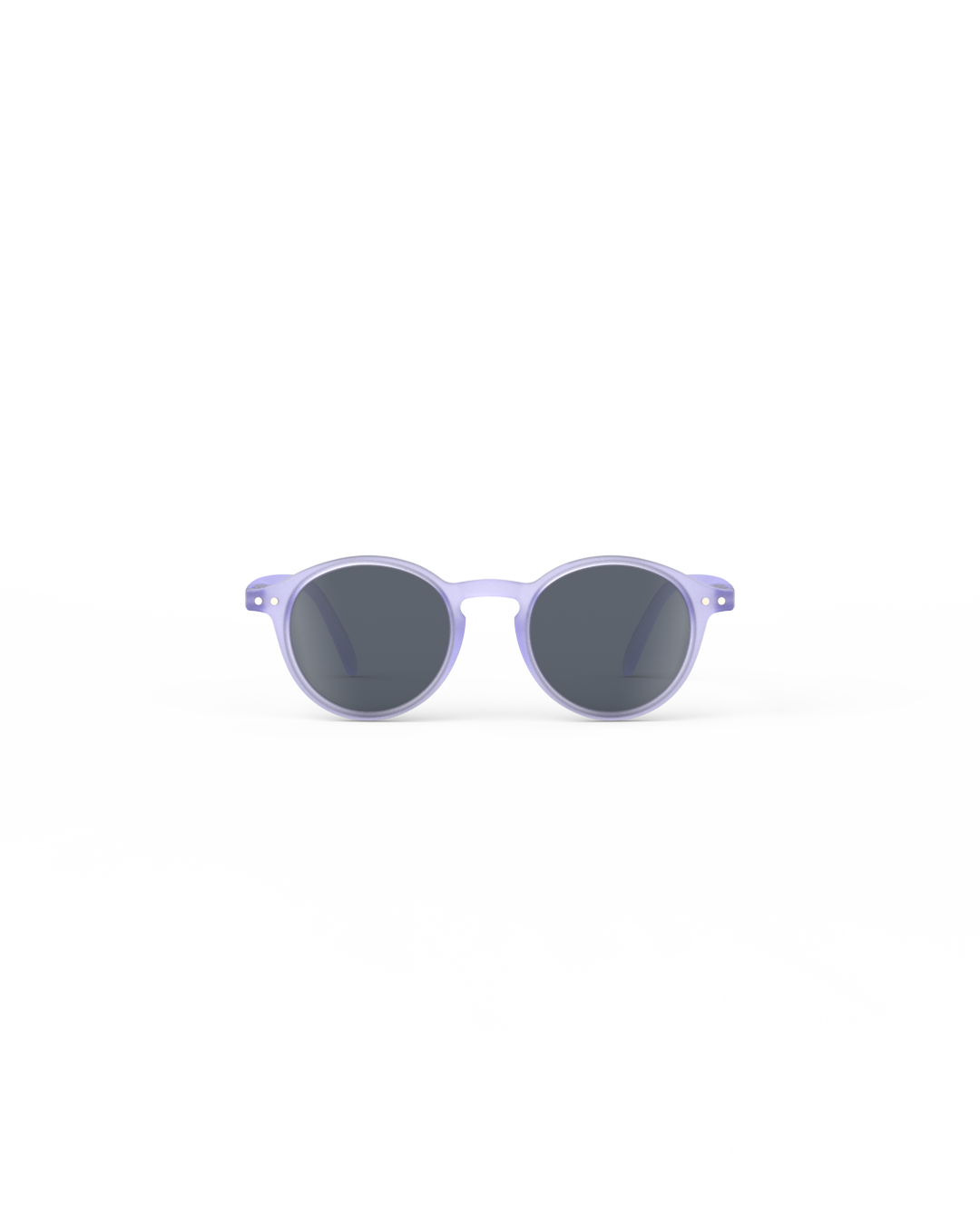 Lunettes solaires enfant Izipizi Lavender forme D Kids vue de face