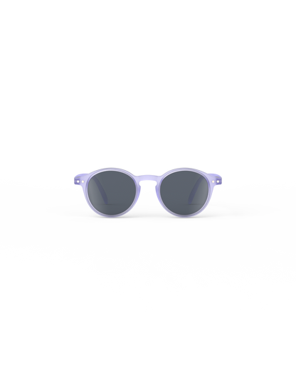 Lunettes solaires enfant Izipizi Lavender forme D Kids vue de face