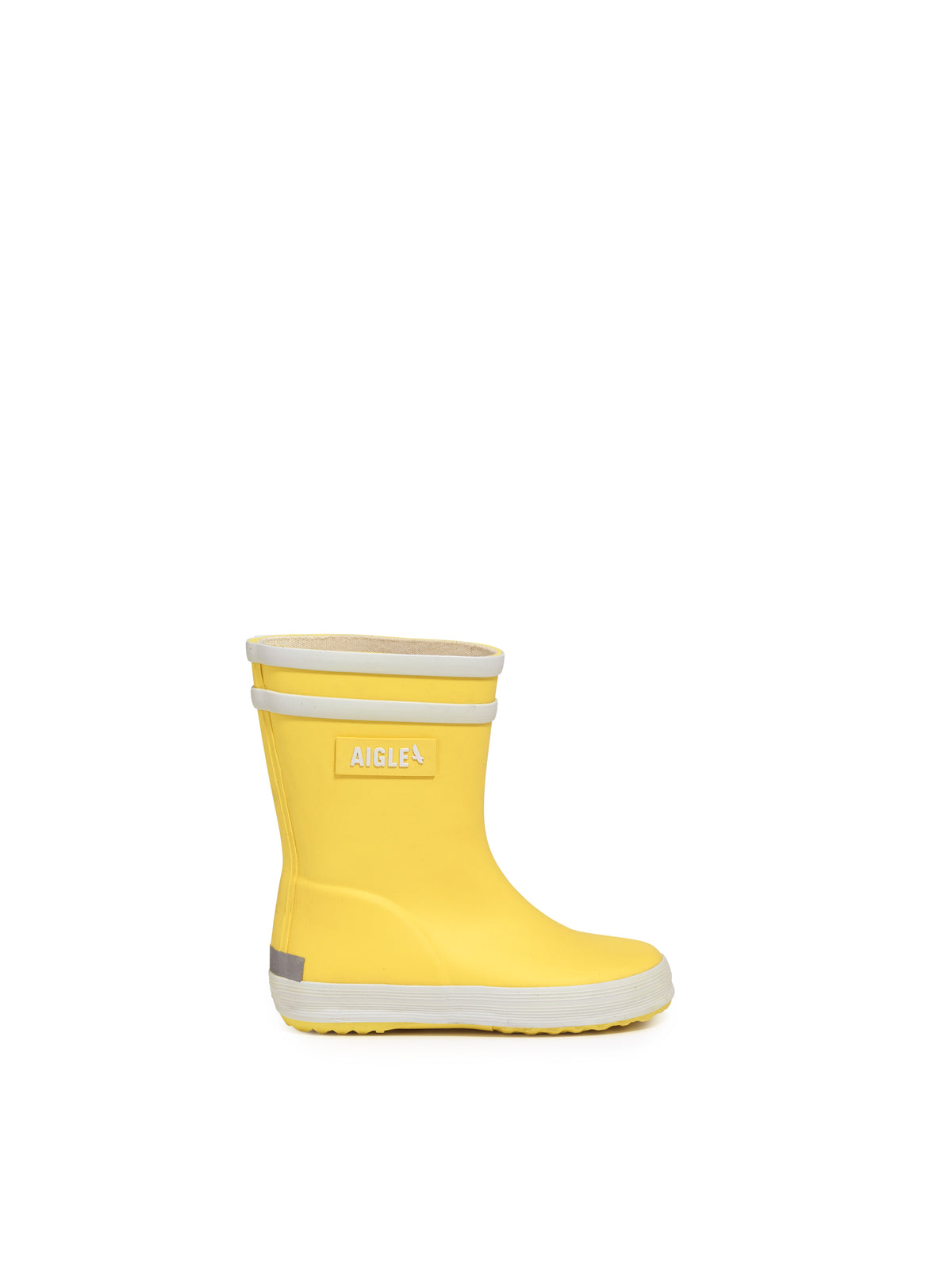 La botte iconique des premiers pas jaune